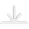 Ekena Millwork Richland Architectural Grade PVC Gable Bracket, 72"W x 48"H x 6"D x 6"F, 16/12 Pitch GBP072X48X0606RIC00 - alternate 3